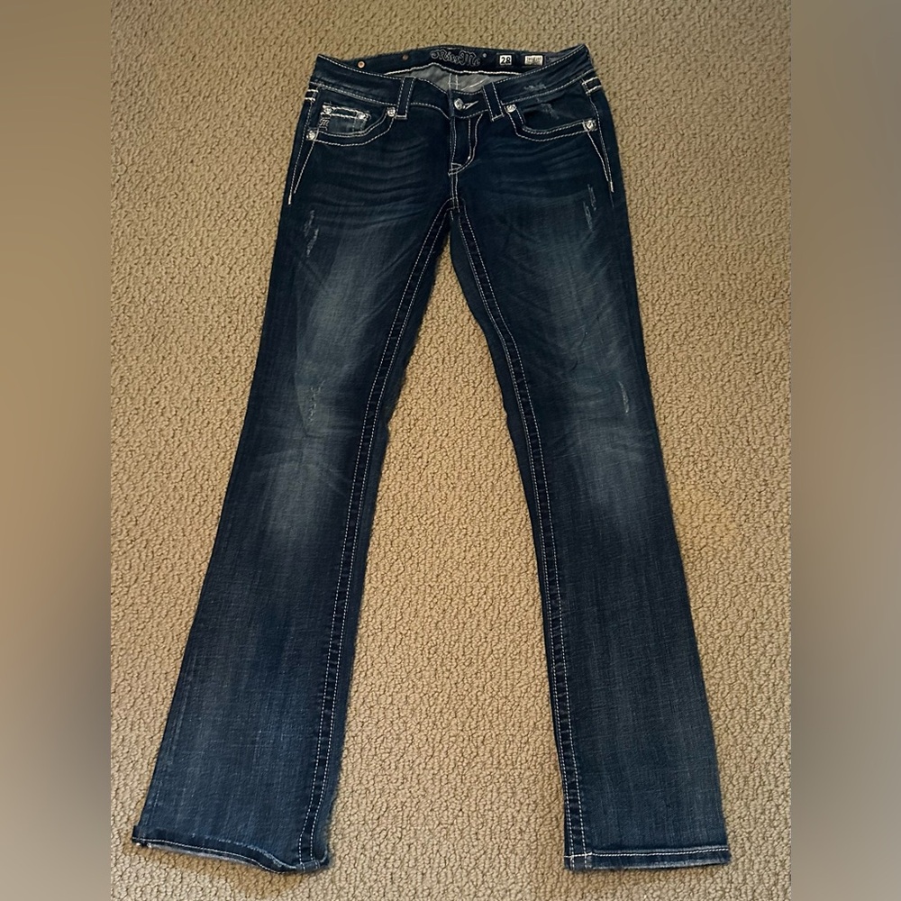 Miss Me Dark Wash Denim Jeans